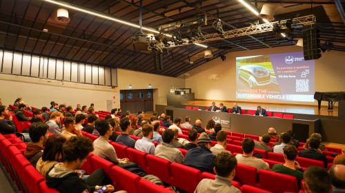 L'apertura dell'evento in Aula Magna