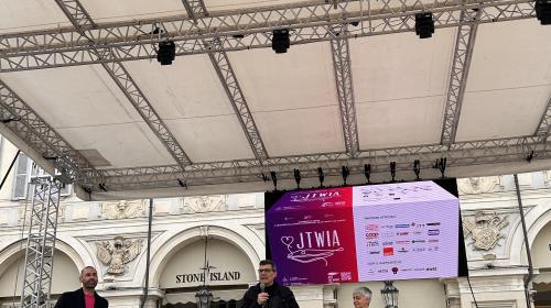 Sul palco di JTWIA