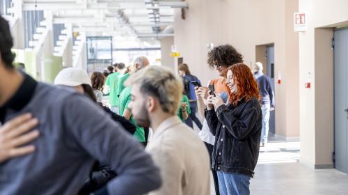 Giovani studenti e future matricole