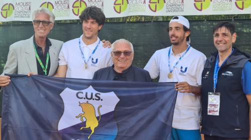 I vincitori della medaglia d'oro nel tennis
