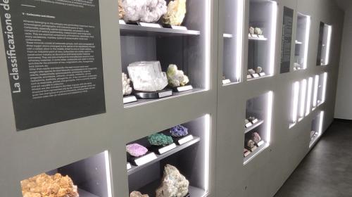 Vetrine Museo Geo-Mineralogico