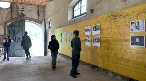 Dettaglio della mostra OB-SERVING THE LANDSCAPE