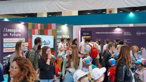 Tanto pubblico al Salone per il Politecnico