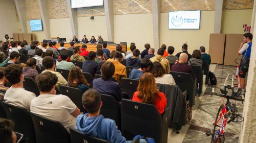 L'incontro con Vincenzo Nibali in Sala Emma Strada
