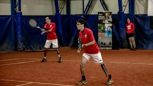 Giocatori con disabilità fisiche agli arti inferiori
