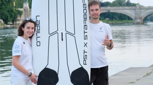Lapillo, tavola da windsurf nata in collaborazione con Starboard e Federico Morisio
