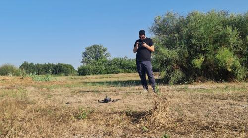 L'utilizzo di droni per le rilevazioni sul campo