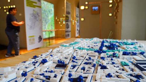 All'interno della mostra