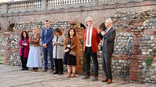 Stefano Sacchi interviene all'inaugurazione della Notte 