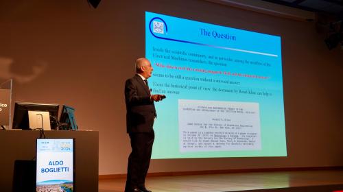 Il professore Aldo Boglietti 