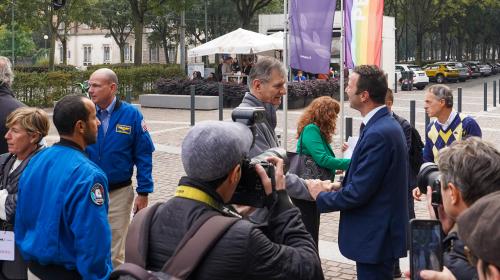 Greetings to Paolo Nespoli