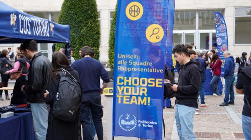 Iscrizioni aperte allo stand CUS