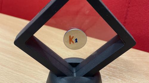 First potassium cell assembled at Politecnico