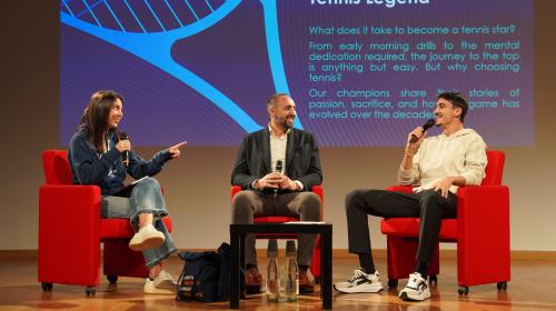 Federica Joe Gardella, Diego Nargiso e Lorenzo Sonego