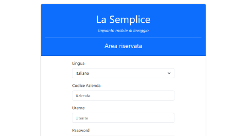 L'interfaccia del sistema di acquisizione dati che vengono poi analizzati dal team del DISAT