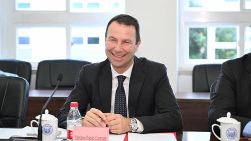 Il Rettore Stefano Corgnati alla Tongji University
