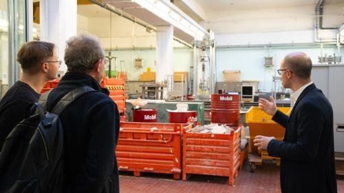 Nei laboratori