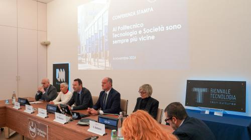 Rector Corgnati introduces the initiative