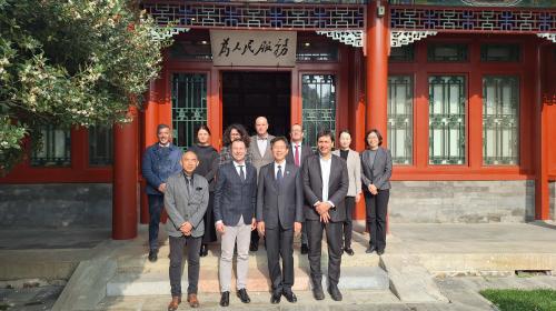 La delegazione di Ateneo alla Tsinghua University di Pechino