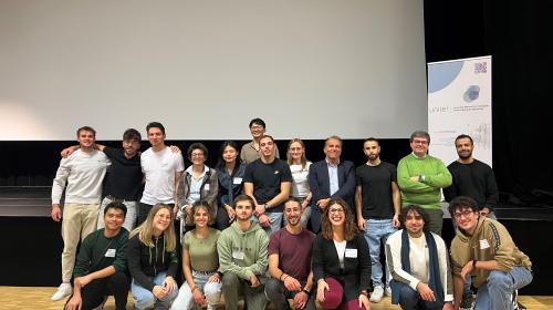 Group photo for PoliTO delegation at Unite! Research School