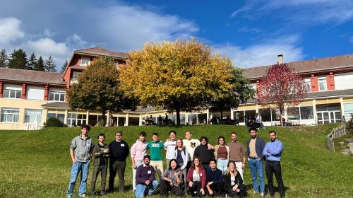 PoliTO group in the beautiful setting that hosted the school