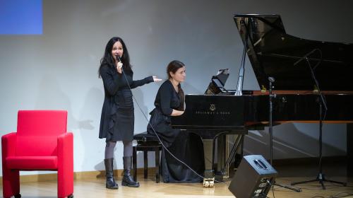 Musical interlude at the convention
