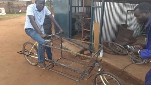 POPS_Realizzazione bici fullatore