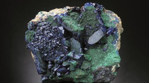 AZZURRITE con malachite (MP-10138)