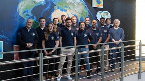 Group photo for LuGRE staff in the USA