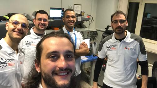 PoliTO researchers happy and proud after the launch