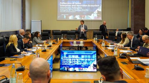 L'incontro istituzionale al Politecnico