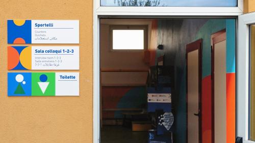 POPS_Progetto Spazio Comune, identità visiva, comunicazione e wayfinding