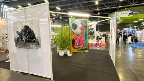 Le opere della Galleria Pavart esposte a Bio360 Expo 