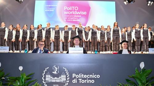 L'intervento musicale del Coro di voci bianche del Teatro Regio Torino