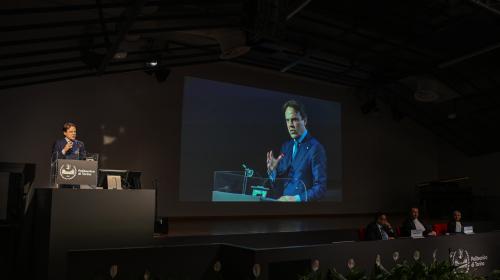 The speech of the Regional Councillor for the Development of Productive Activities Andrea Tronzano