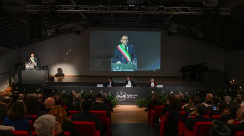 The speech of the Mayor of Turin, Stefano Lo Russo