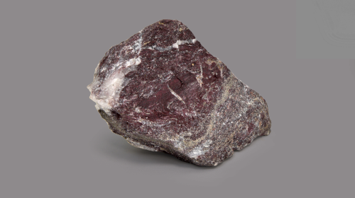 Minerale dalle sfumature grigie
