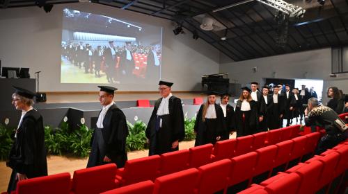 The arrival of the Vice-Rectors