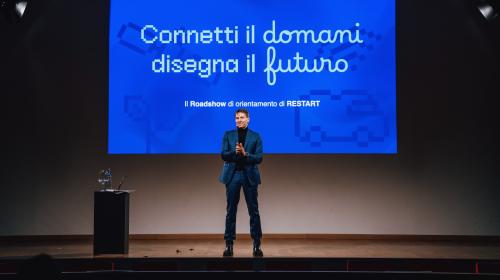 Walter Rolfo alla conduzione del roadshow