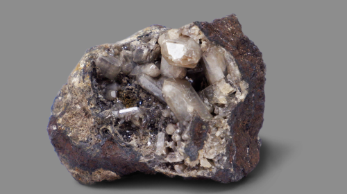 ANGLESITE su galena (MP-1055)
