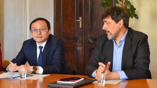 Sun Cheng e Michele Bonino