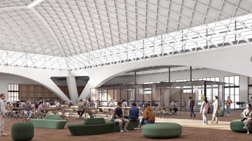 Torino Esposizioni, indoor environments