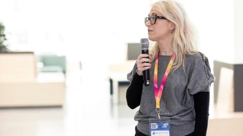 Marta Pognant, Project Manager of the CLUSTER network for Politecnico di Torino presidency