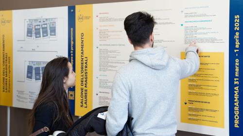 Il Salone prosegue con la presentazione dei Corsi di Laurea Magistrale