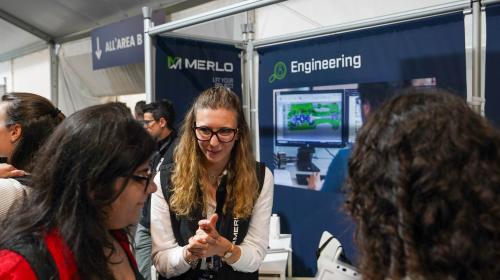 Le imprese si presentano agli e alle studenti di Ateneo