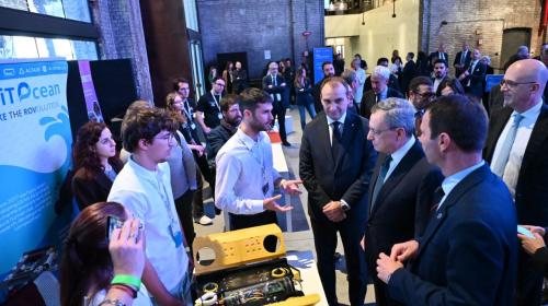 Il Presidente Draghi incontra i team studenteschi di Ateneo