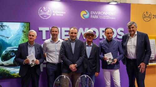 Le autorità cittadine allo stand PoliTO-EnviPark