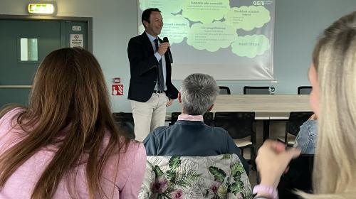 Il Rettore Stefano Corgnati durante la seconda plenaria 