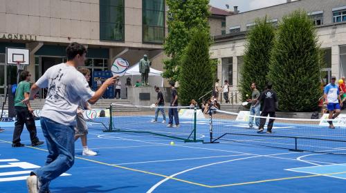 Il tennis protagonista nel campo sportivo polifunzionale 