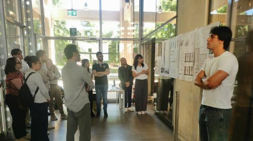 Una fase della sfida proposta dal Gruppo Costruttori Edili della Provincia di Asti